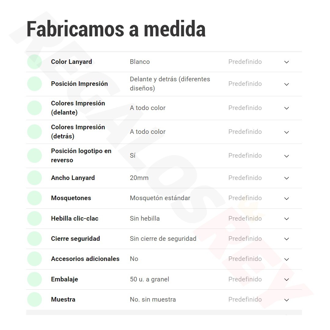 Lanyard RPET Sublimación