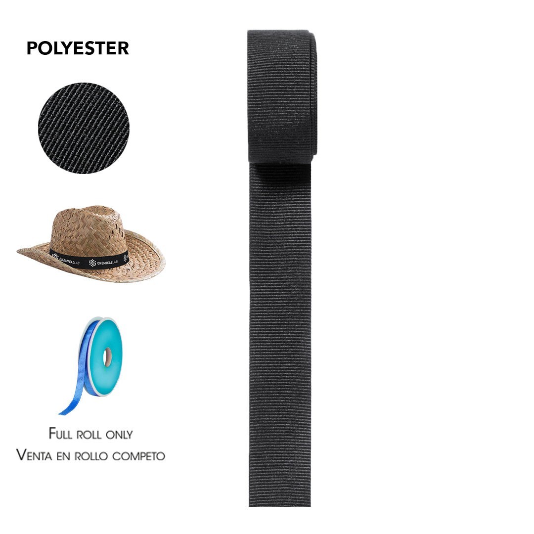 Cinta Sombrero Polyester