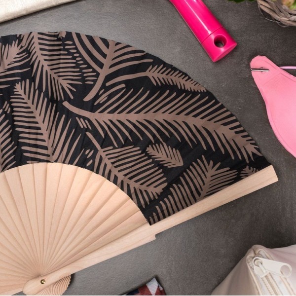 Abanico Leaves Montado