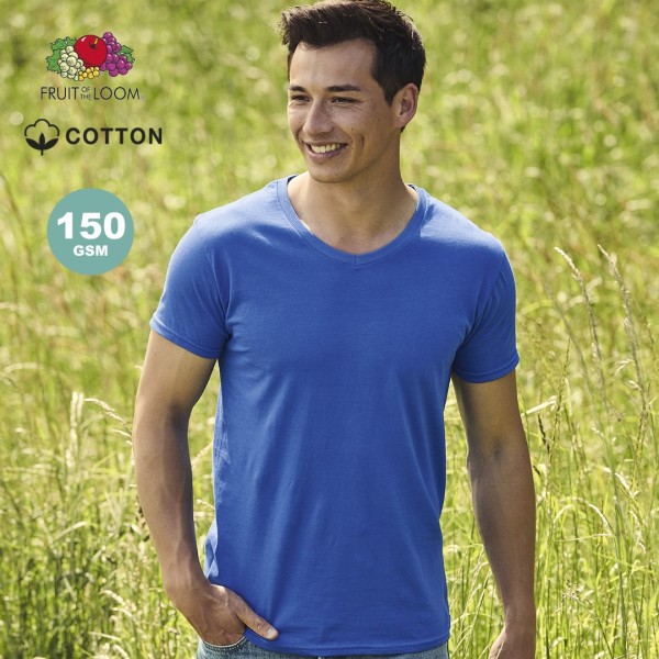 Camiseta Adulto Color Iconic V-Neck - 1326AZULS - 1326 MKT