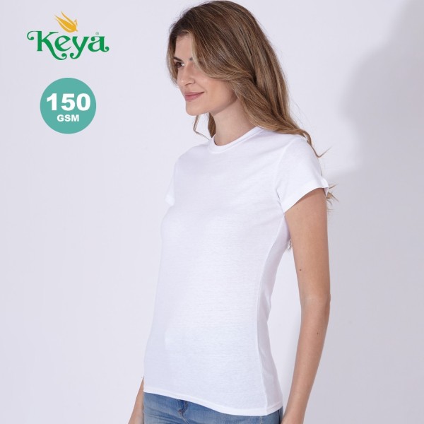 Camiseta Mujer Blanca Keya WCS150 - 5867BLAS - 5867 MKT