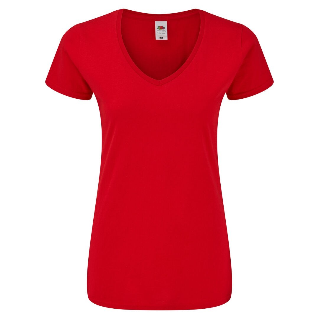 Camiseta Mujer Color Iconic V-Neck - 1327FUCSIXS - 1327 MKT