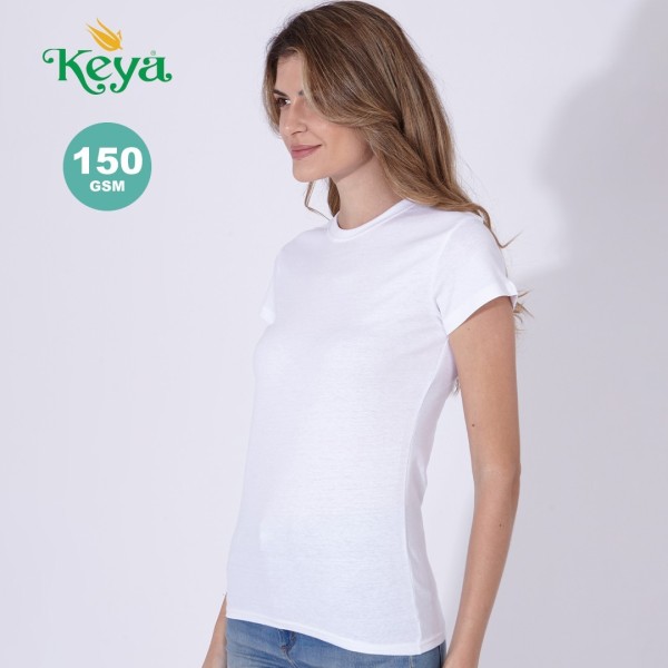 Camiseta Mujer Blanca Keya WCS150 - 5867BLAS - 5867 MKT 2