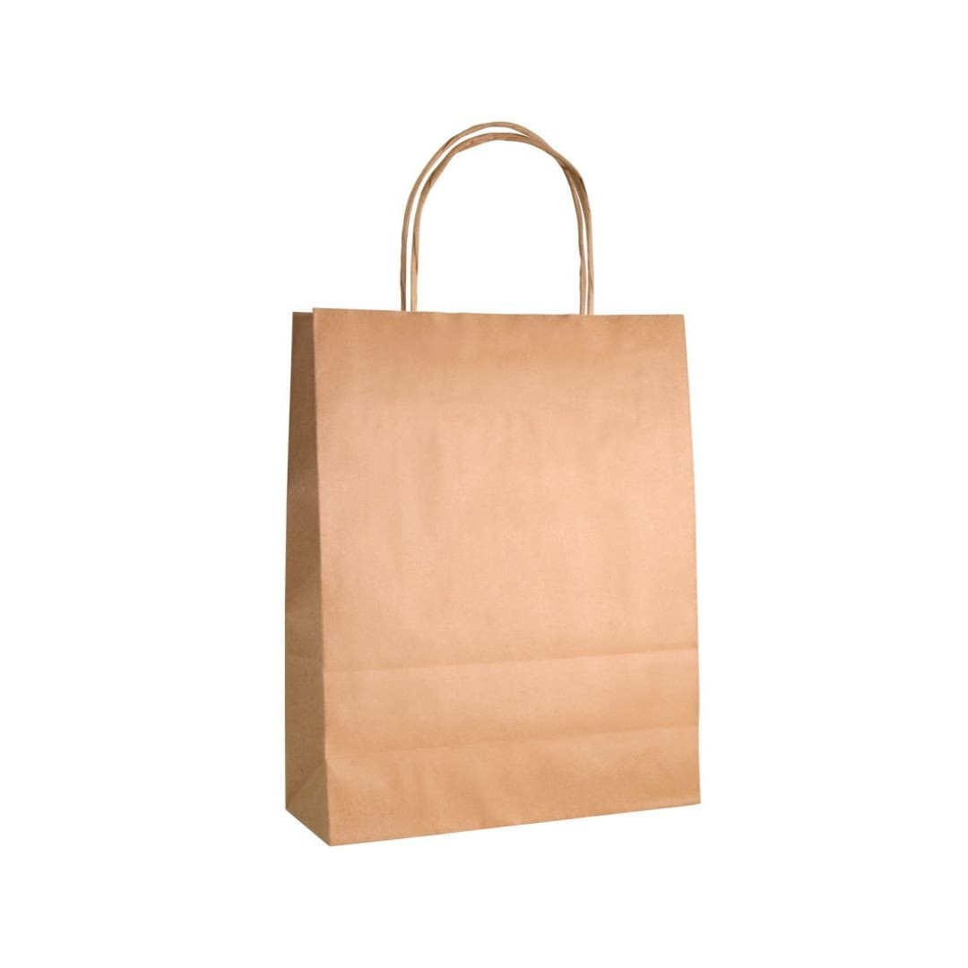 Bolsa Papel Asa Rizada