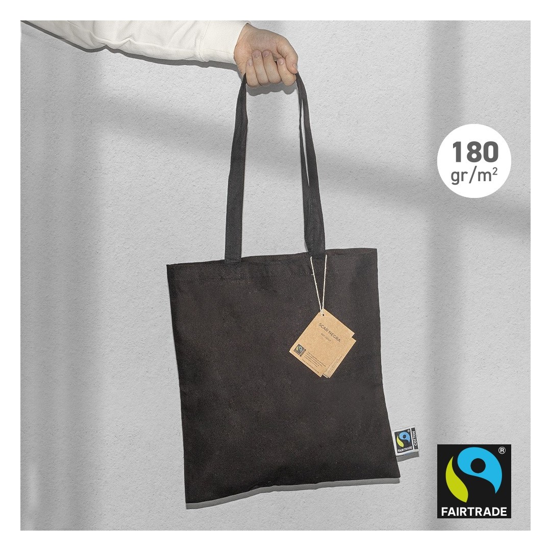 Bolsa Fairtrade Scar Negra - 52547 Goya