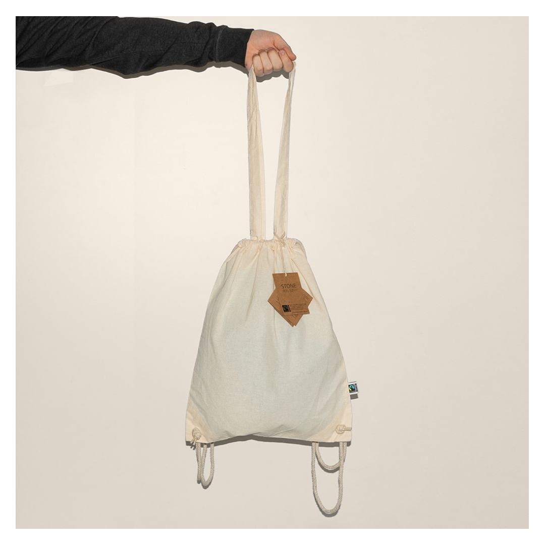 Bolsa Mochila Fairtrade Stone