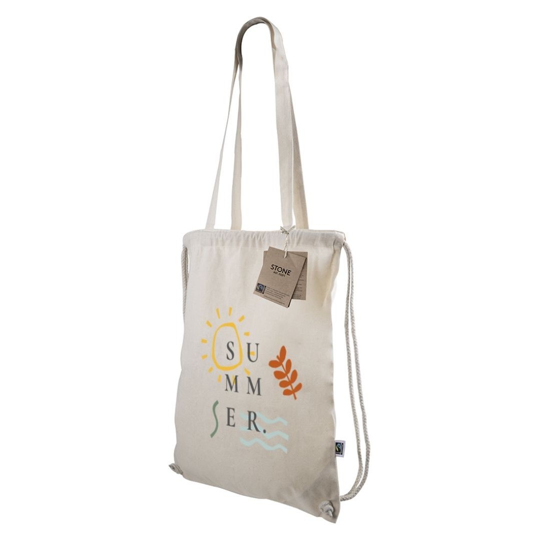 Bolsa Mochila Fairtrade Stone