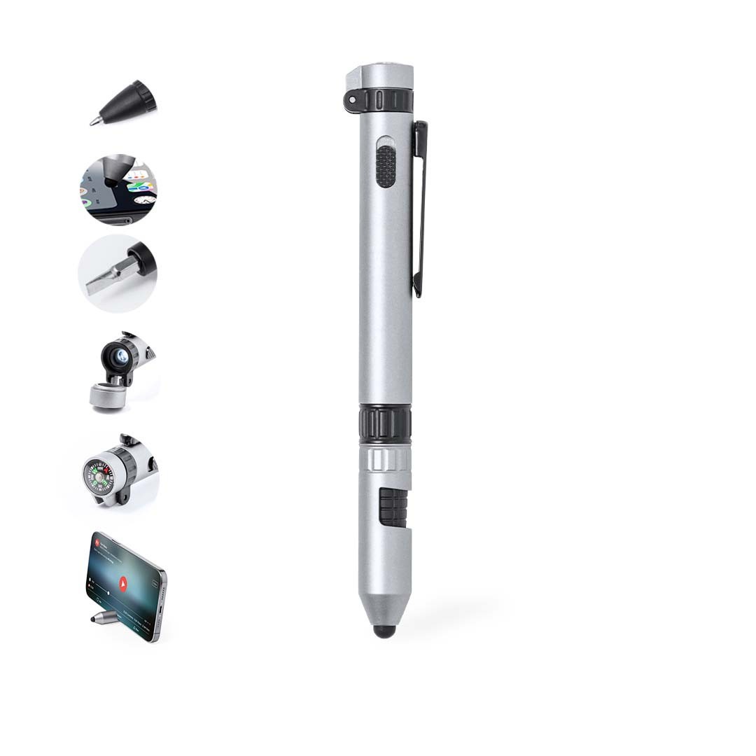 Bolígrafo Multifunción Posdan - 20478PLATS/T - 20478 MKT