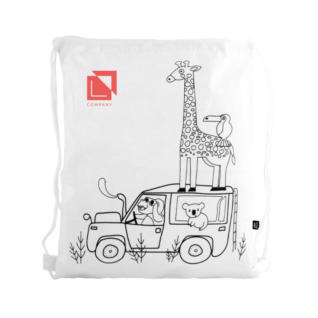 Mochila Rpet con Pinturas Safun