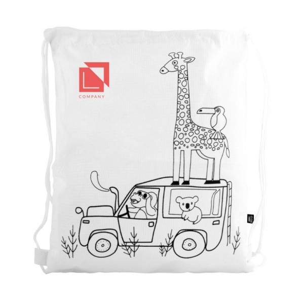 Mochila Rpet con Pinturas Safun