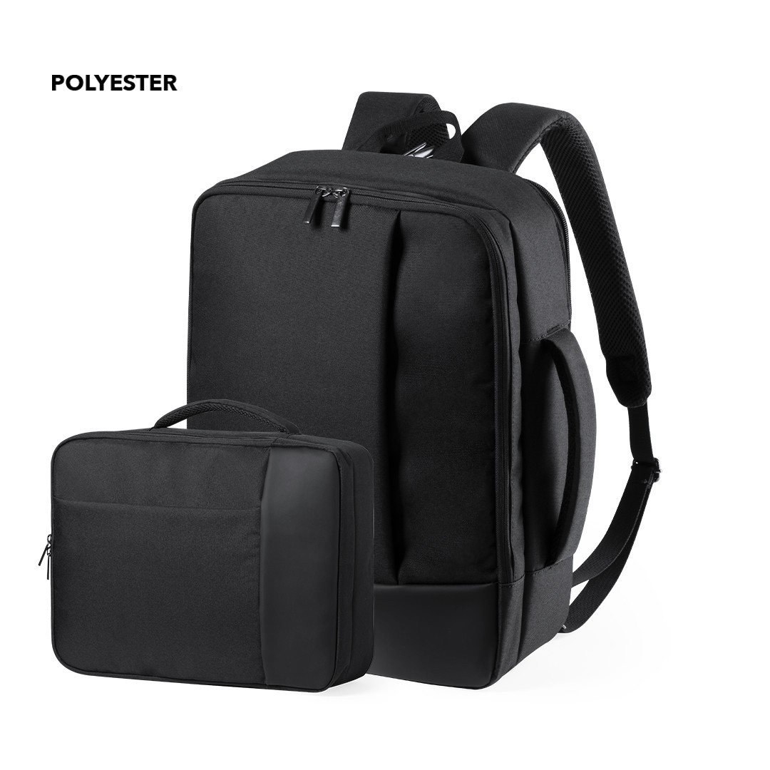 Mochila Portadocumentos Hurkon - 6509NEGS/T - 6509 MKT