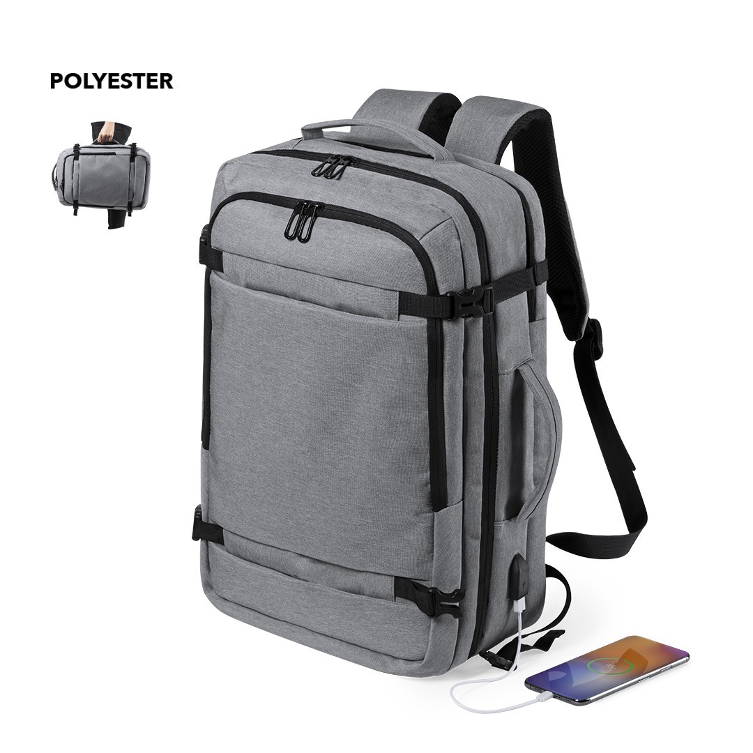 Mochila Portadocumentos Sulkan - 6620GRIS/T - 6620 MKT