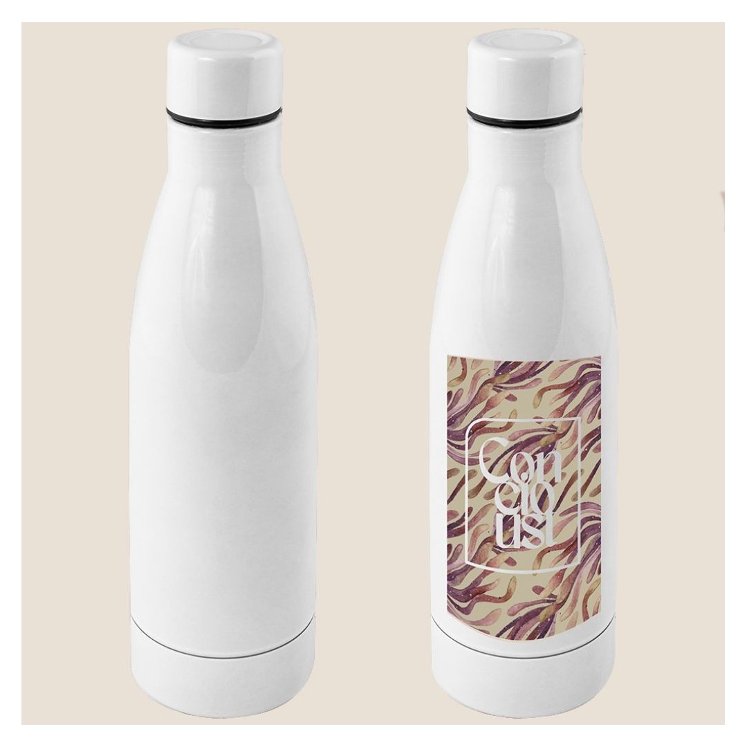 Botella Doble Pared Milkshake Sublimación