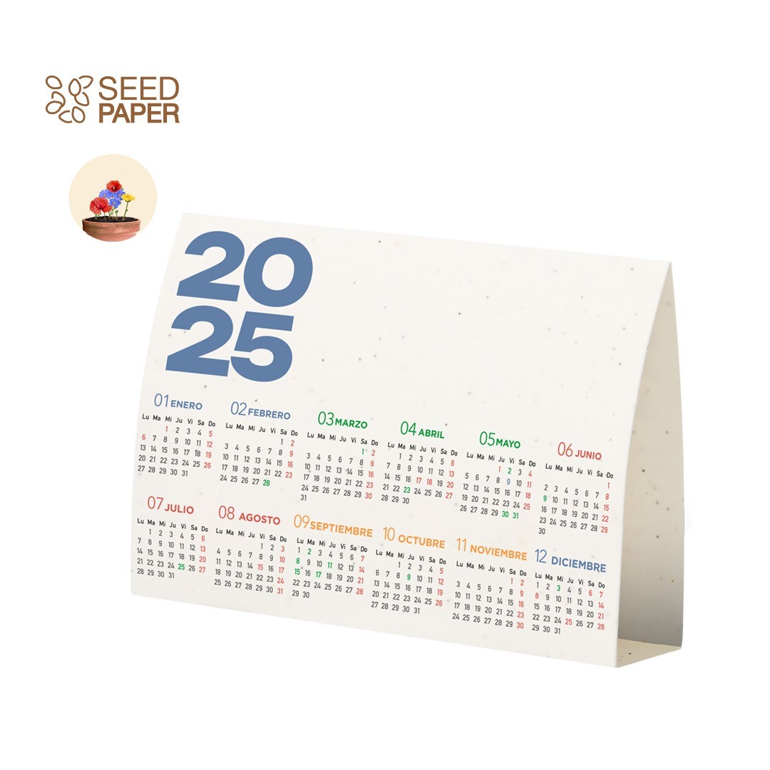 Calendario Sobremesa Semilla Koryo - 21286BLAS/T - 21286 MKT