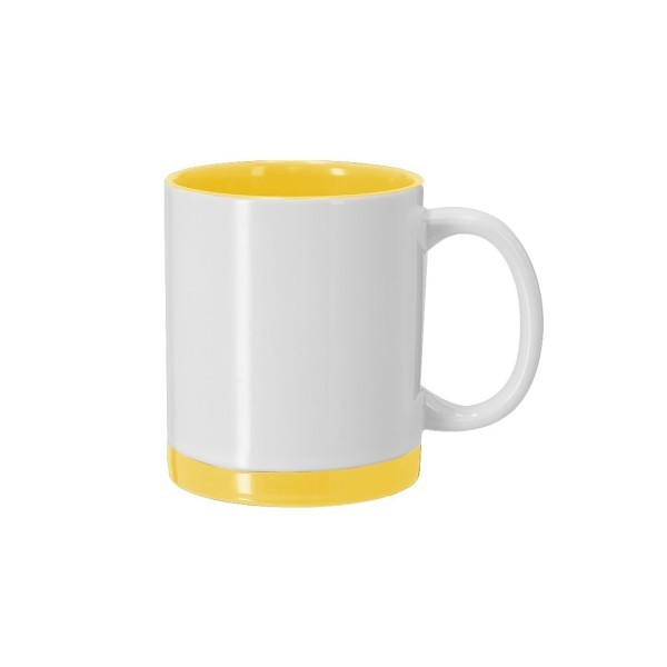 Taza Sublimación RAYAR Amarillo - 21565AMAS/T MKT - Ref. 21565 Makito