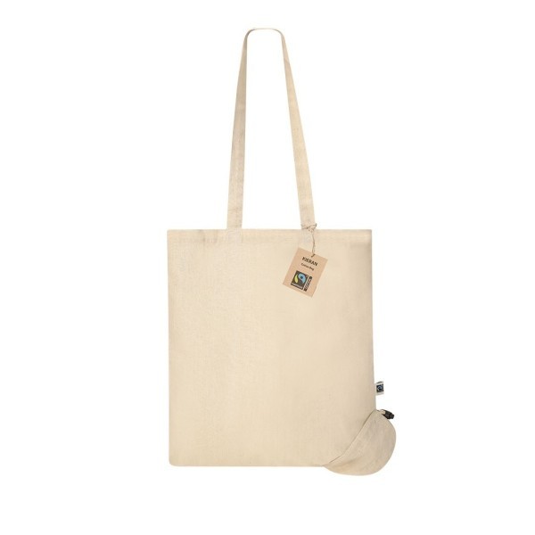 Bolsa Plegable KIERAN FAIRTRADE Natural - 21616NATUS/T MKT - Ref. 21616 Makito