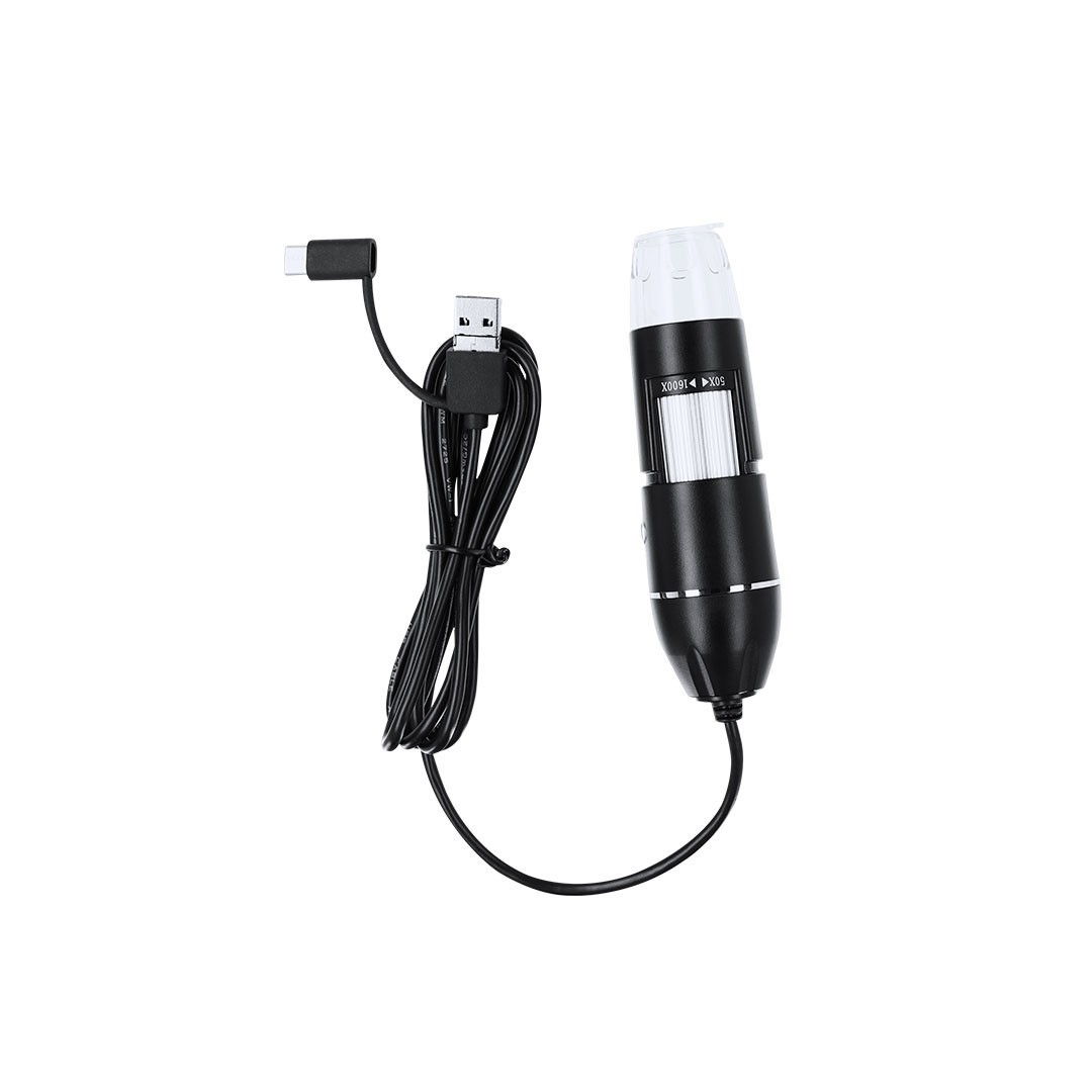 Microscopio Digital PATSMI 1600X Negro - 21816NEGS/T MKT - Ref. 21816 Makito