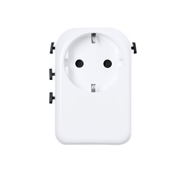 Adaptador Enchufes WANDO Blanco - 21940BLAS/T MKT - Ref. 21940 Makito