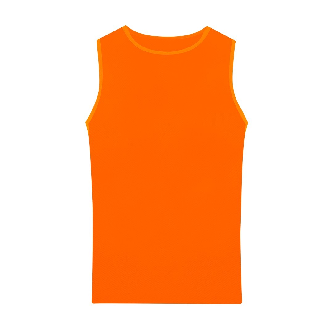 Camiseta Adulto JACKSON Naranja Fluor - 21834FNARXXL MKT - Ref. 21834 Makito
