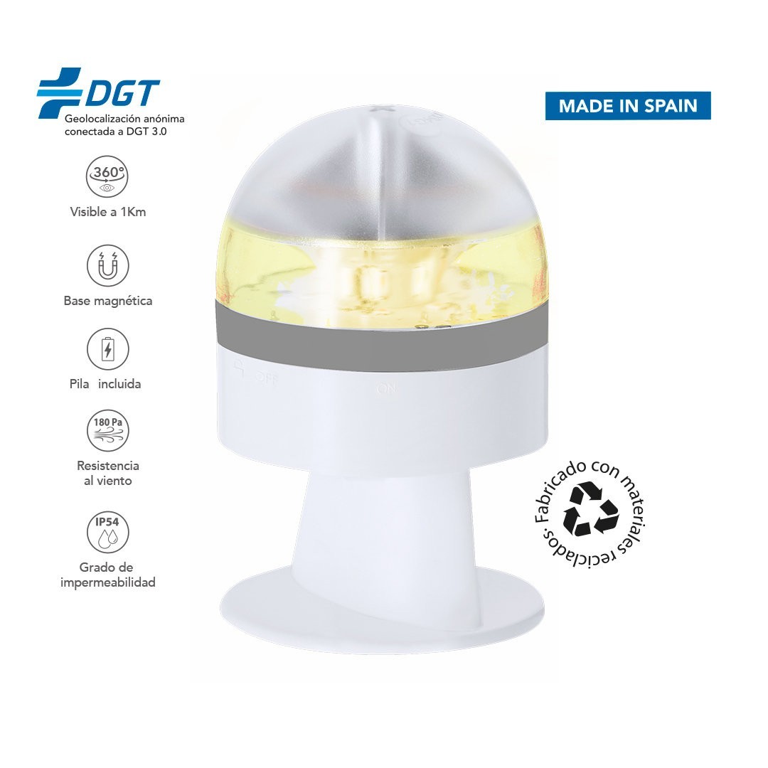 Luz Emergencia V16 Geolocalizada BUSBY