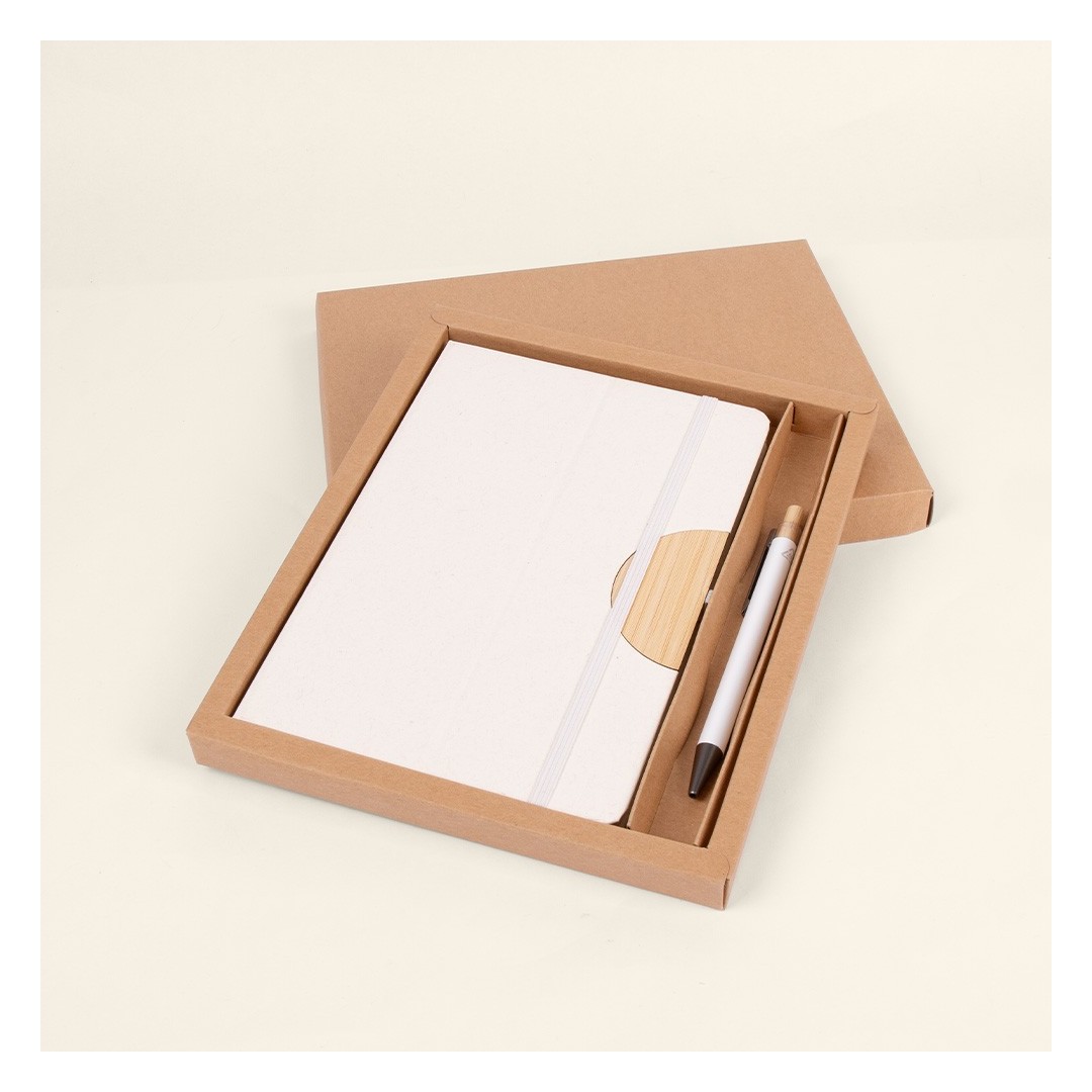 Set BIANCO (libreta y bolígrafo)