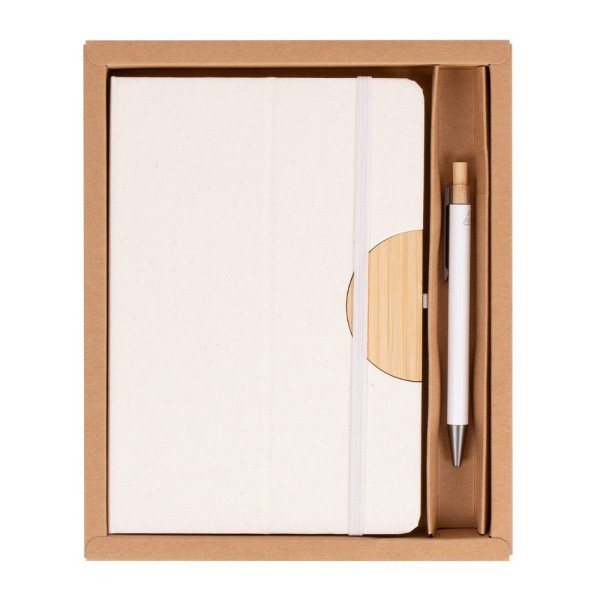 Set BIANCO (libreta y bolígrafo)