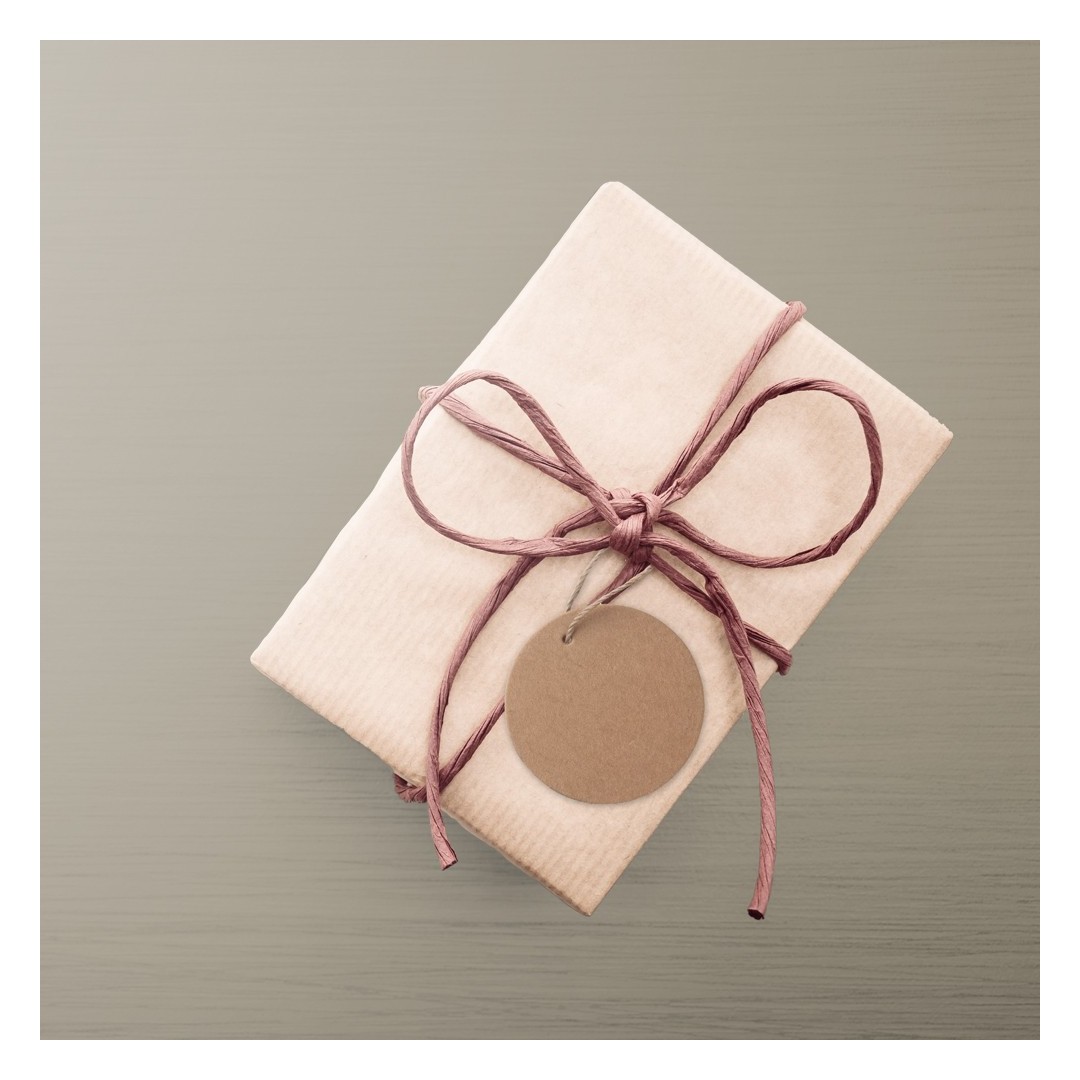 Etiquetas Kraft Pack 100 Natural - Ref. 55063NAT Goya