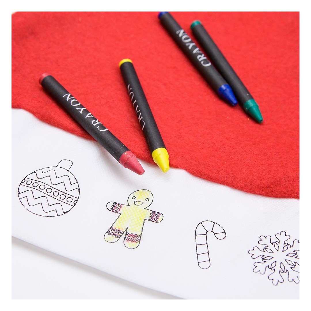 Gorro para pintar SANTA