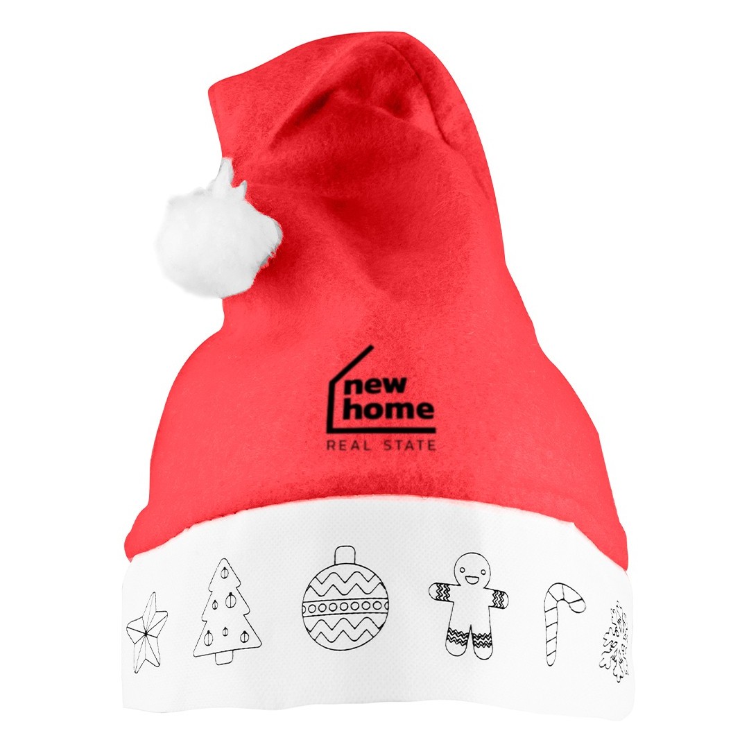 Gorro para pintar SANTA