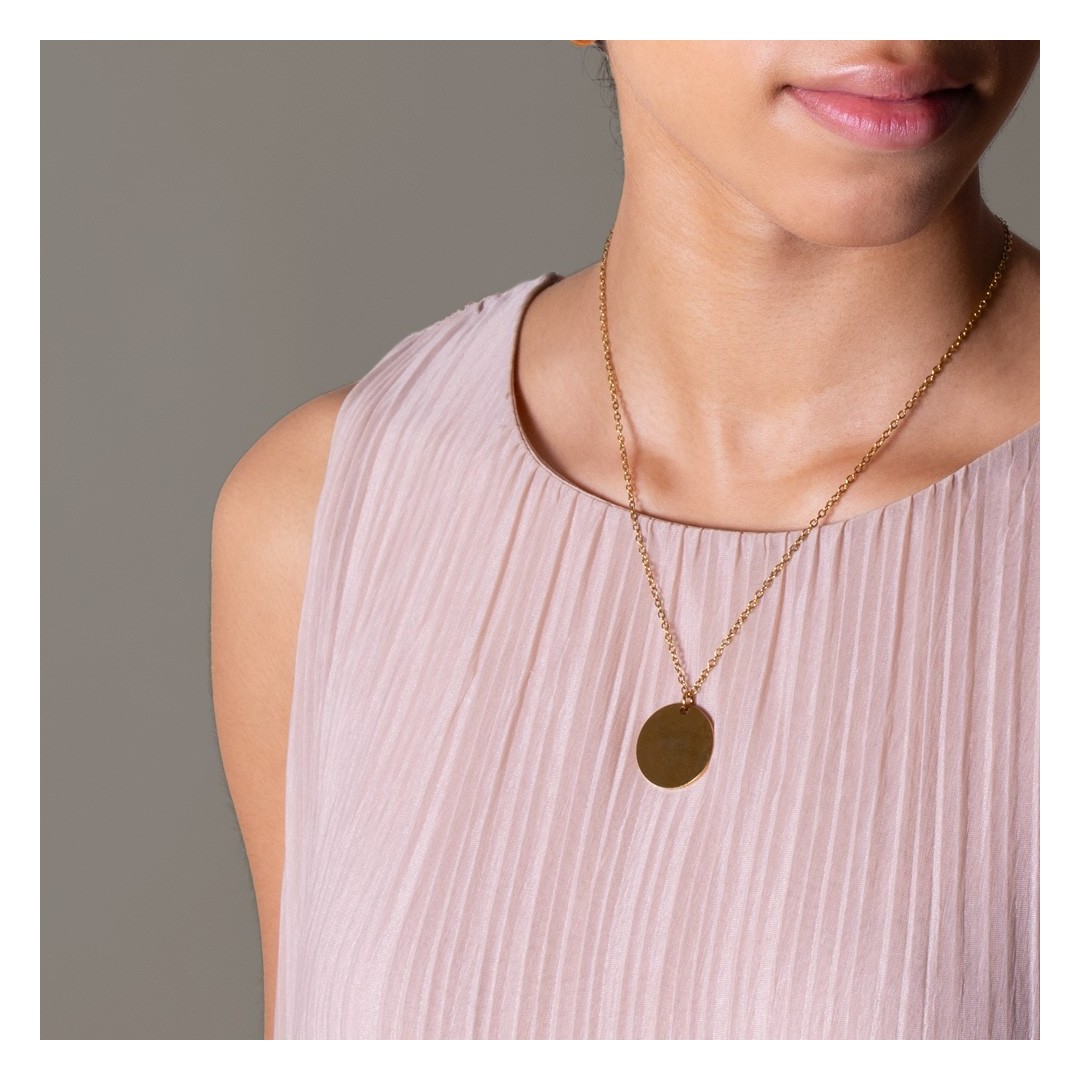 Colgante QAMAR Oro o Dorado - Ref. 55022DO Goya