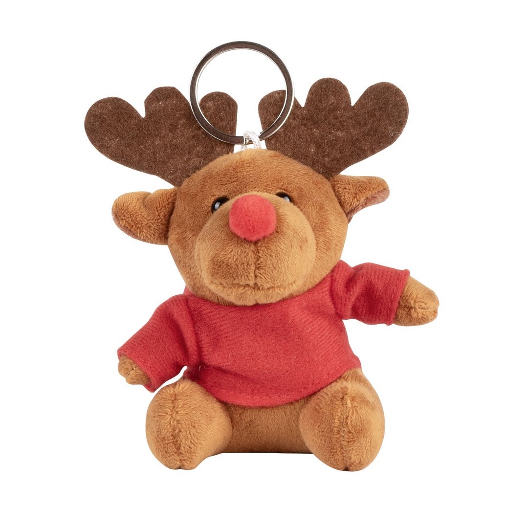 Llavero Peluche Reno HALI Rojo - Ref. 54518RO Goya