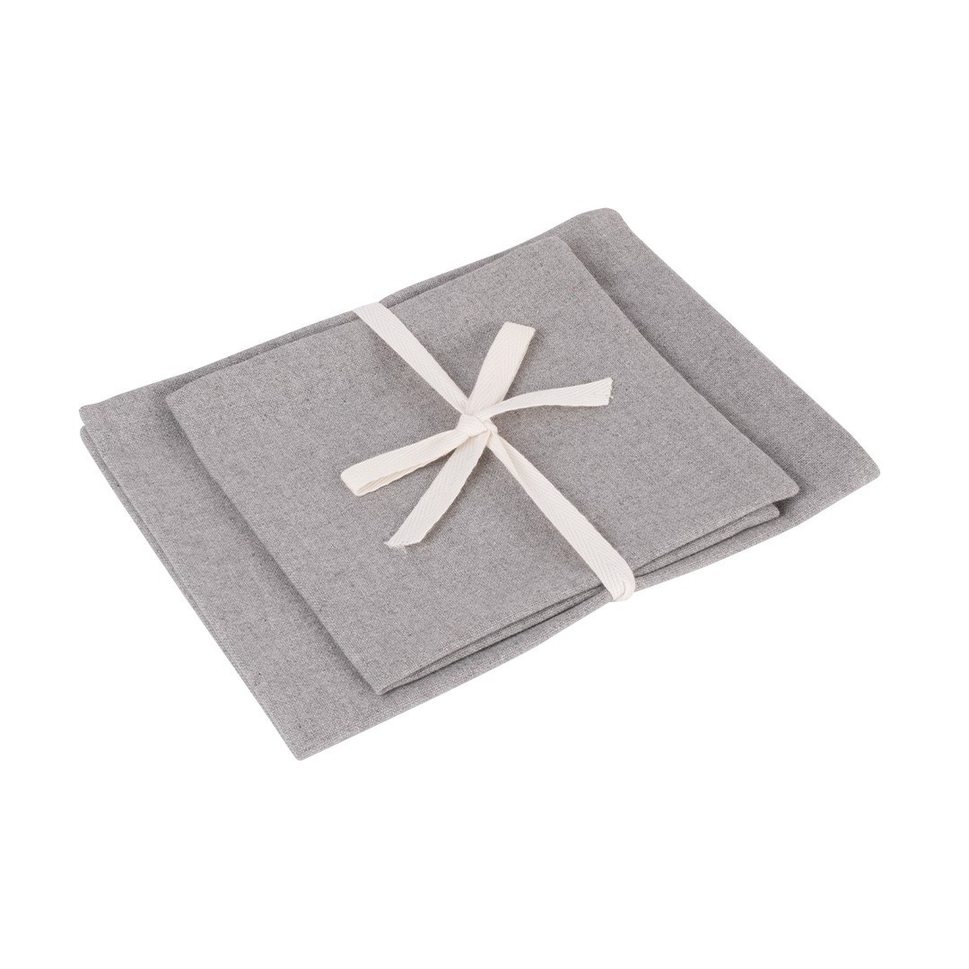 Set Cocina GANGES (servilleta y mantel) Gris - Ref. 55023GR Goya