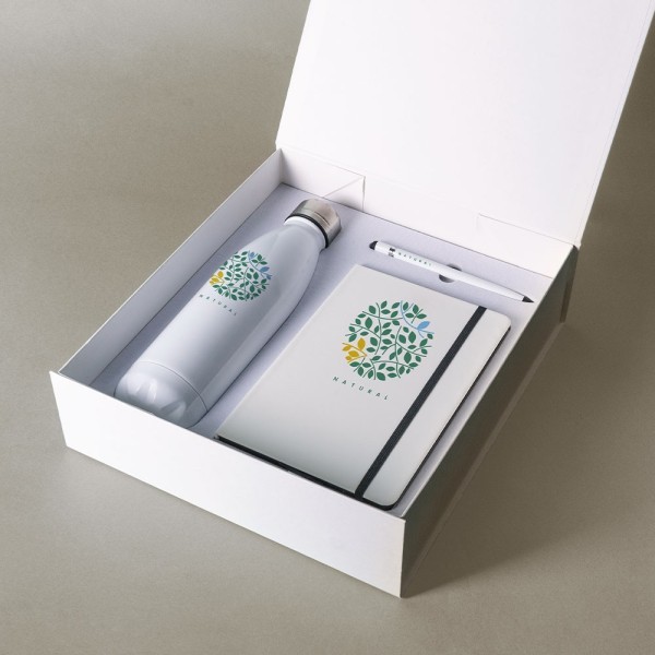 Set GERDA (botella, libreta y lápiz infinito)