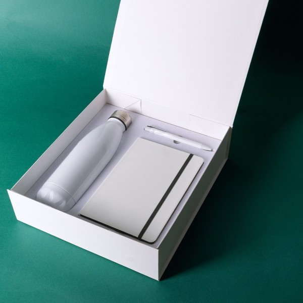 Set MIRANA (botella, libreta y bolígrafo)