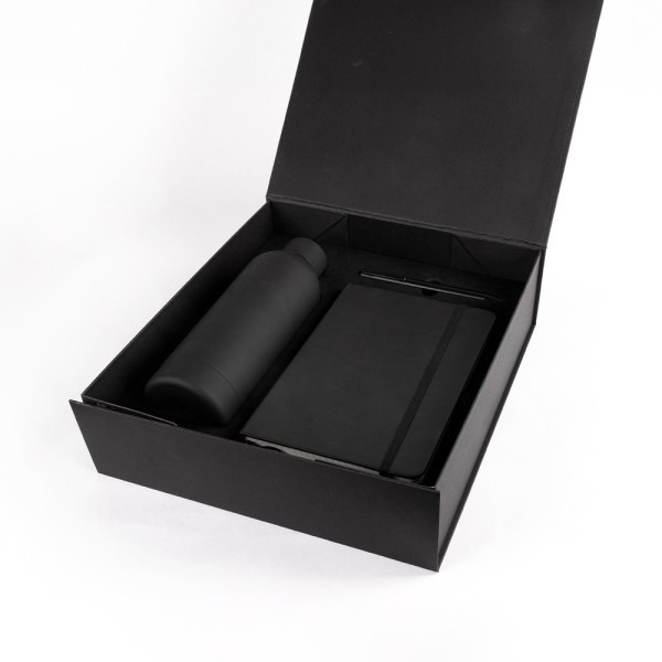 Set OFFICE (botella, libreta y bolígrafo)