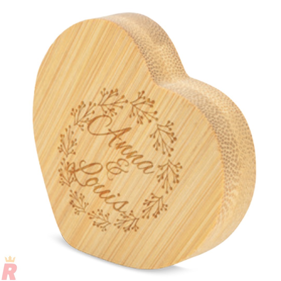 Abridor Imantado Bambú Corazón DESIRÉ