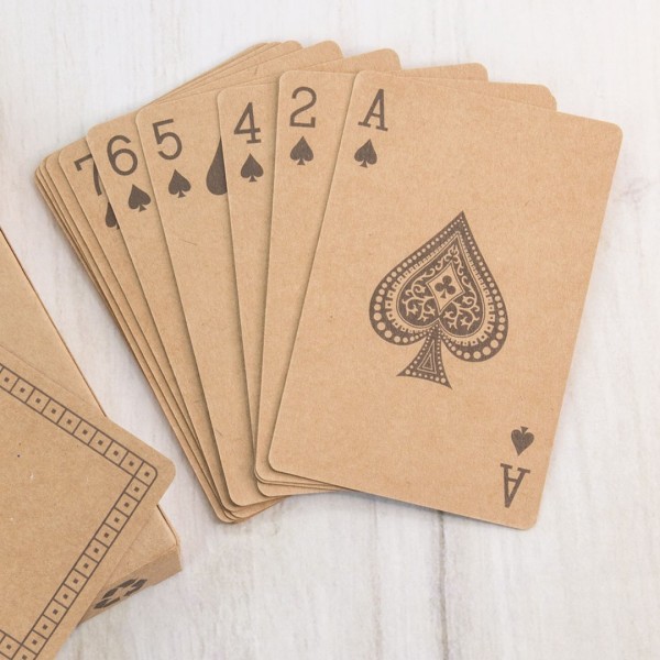 Baraja Poker Ecokraft PIKAS