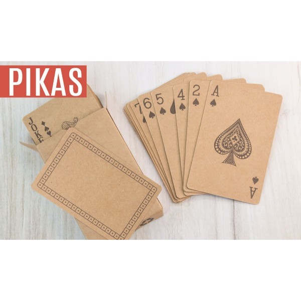 Baraja Poker Ecokraft PIKAS