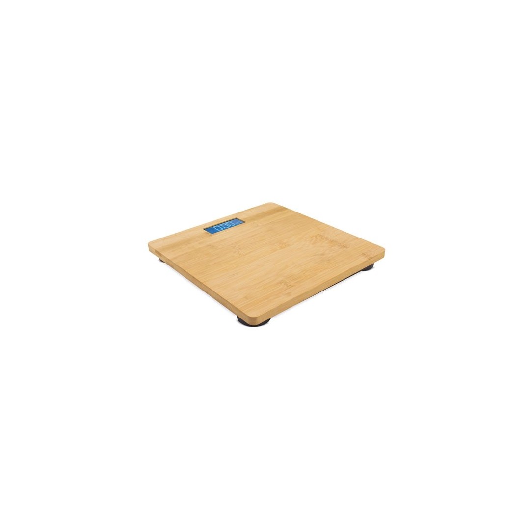 Báscula Baño Temperatura Bambú SEÚL