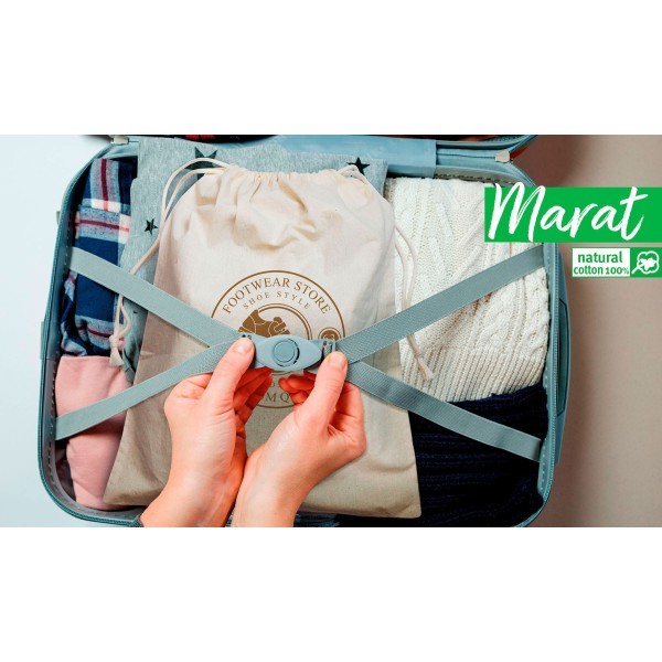 Bolsa Ajustable Algodón JAYSAL 30x25 cm