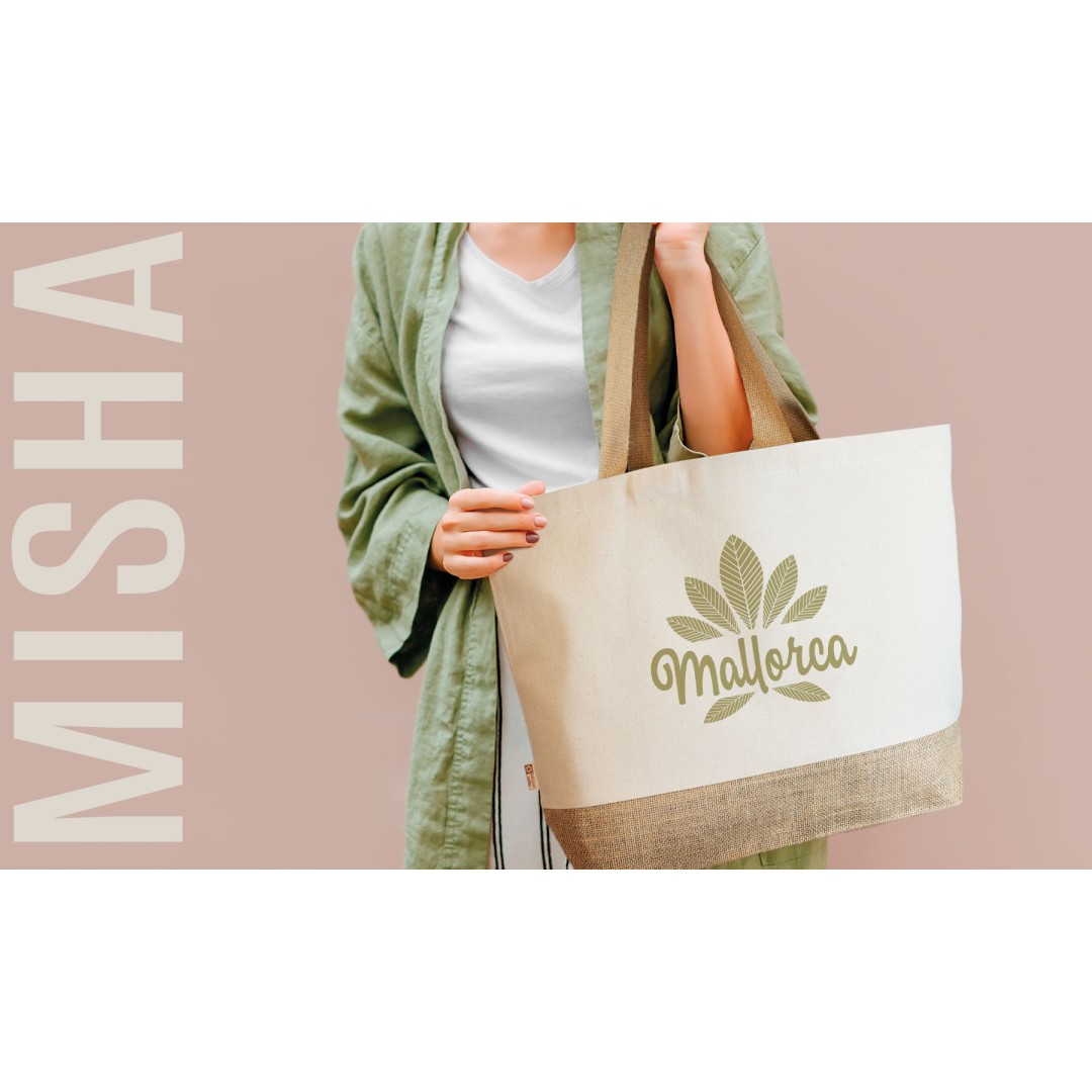 Bolsa Algodón y Yute MISHA