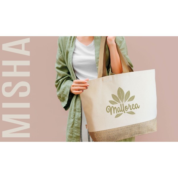 Bolsa Algodón y Yute MISHA