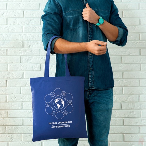 Bolsa Asas Largas 100% Algodón KELSO - Ref. T-019 Cifra