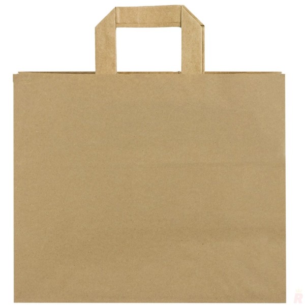 Bolsa Papel FAST FOOD XL 32x27x21 cm - Ref. Z-1199 Cifra 2