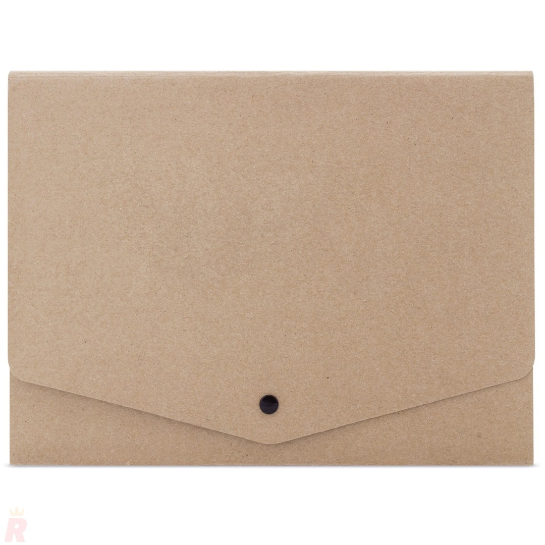 Carpeta Reciclada Botón TREXA