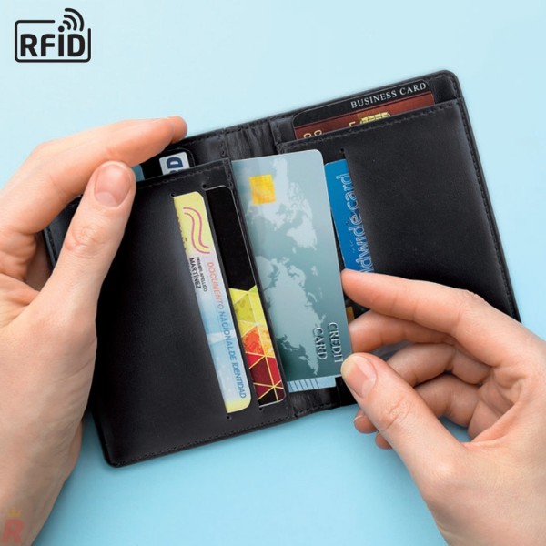 Cartera Tarjetero RFID GARIBALDI - Ref. B-409 Cifra