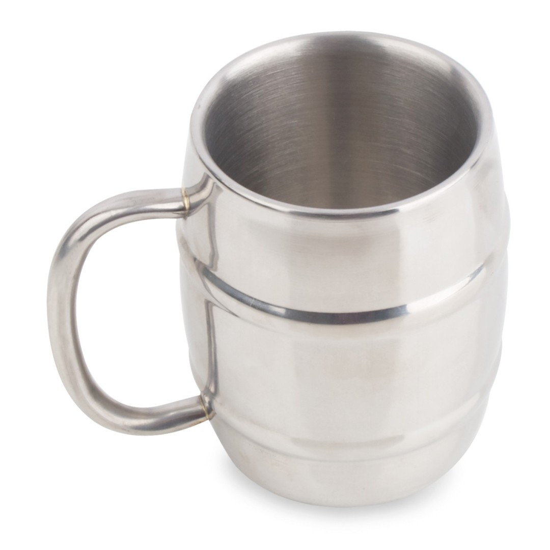 Jarra Acero Inoxidable Doble Capa 220 ml LUNDOR - Ref. Z-225 Cifra