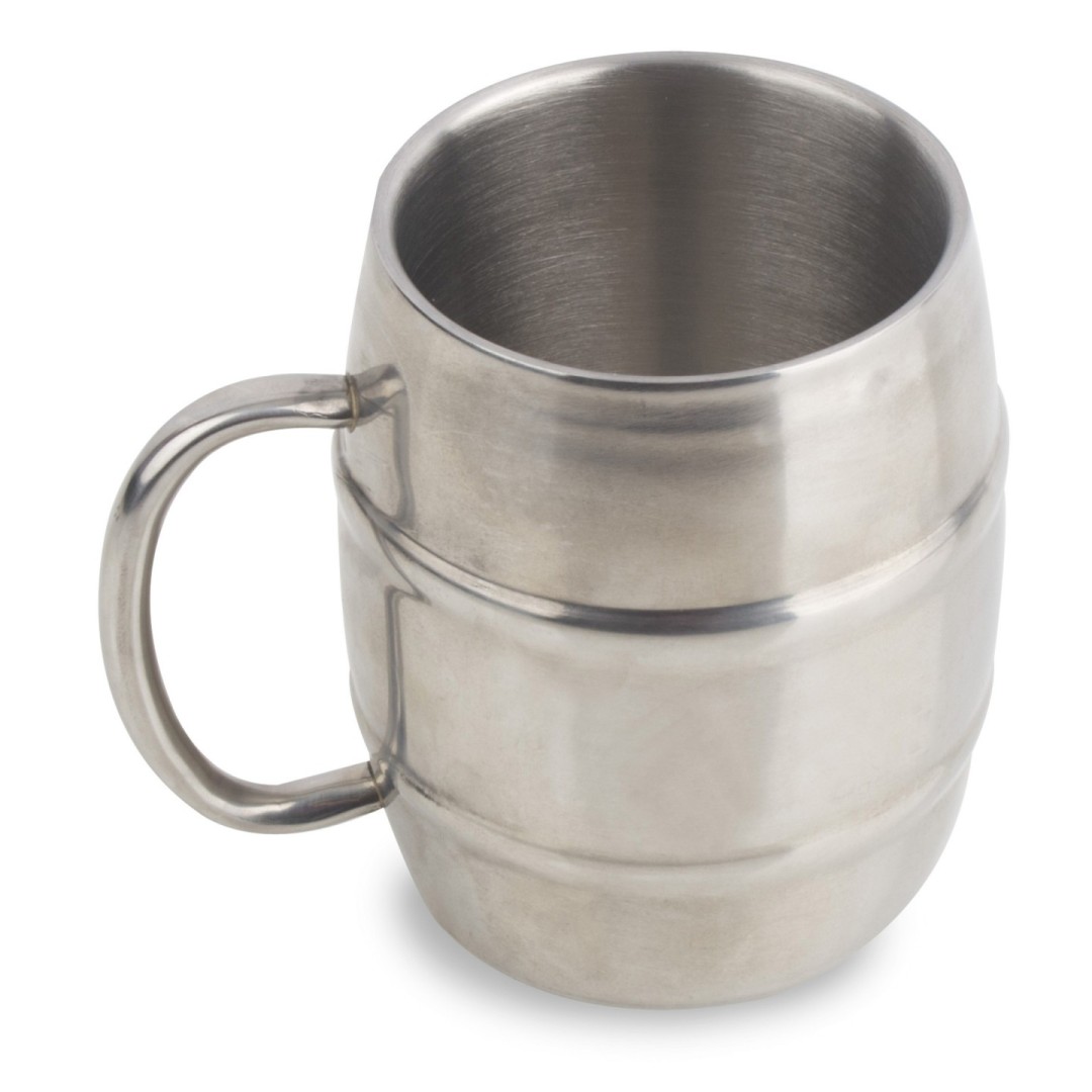 Jarra Acero Inoxidable Doble Capa 400 ml OLOF - Ref. 22700 Cifra