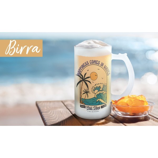 Jarra Cristal BIRRA Sublimación