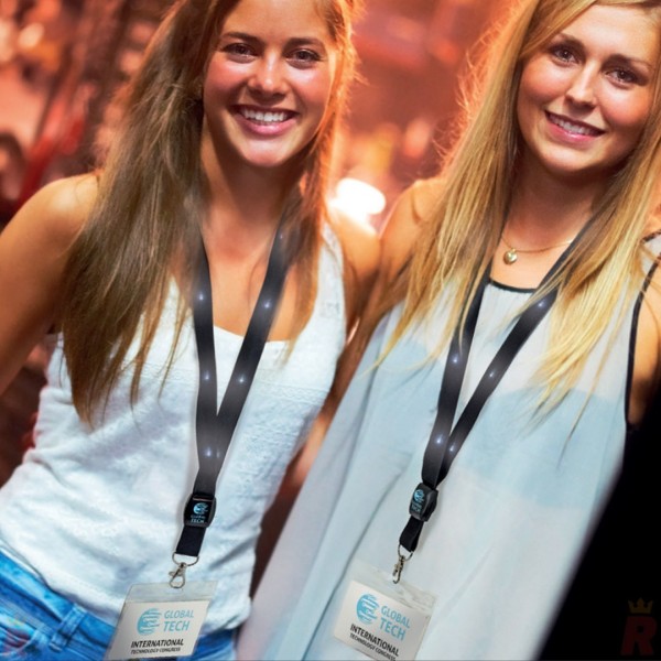 Lanyard VIP Luminoso LED FLIKER - Ref. 10602 Cifra